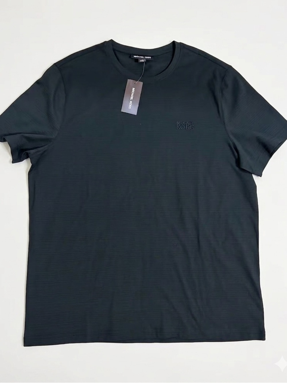 Michael Kors Men’s Black Short-Sleeve Crewneck Tee